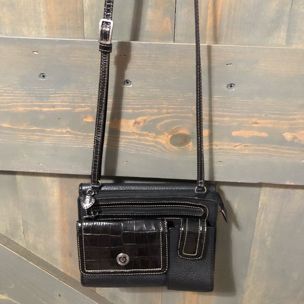 Brighton Leather Crossbody Bag